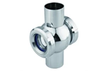 Sanitary Cross Sight Glass