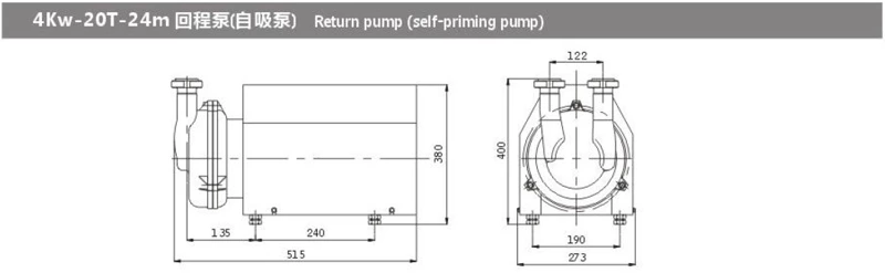 Sanitary Return Pump (Self-Priming Pump) YUY-H